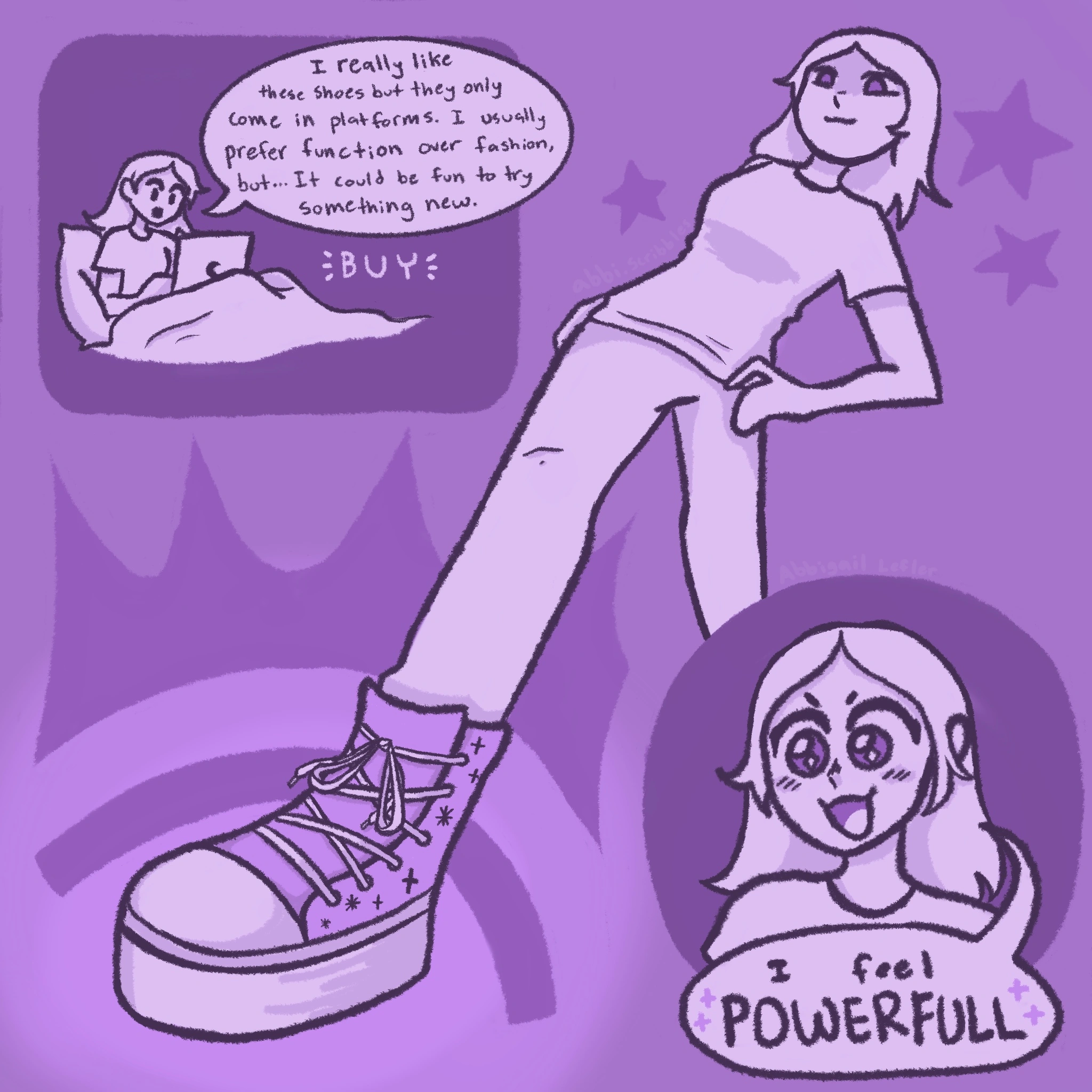 Powerful Platforms comic artwork